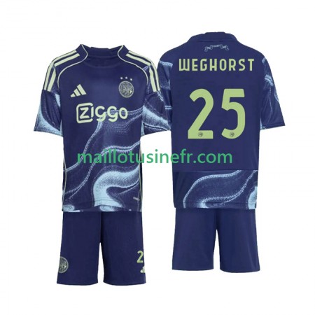 Maillot de Foot Ajax Amsterdam Wout Weghorst 25 Extérieur 2025-26 - Enfant Maillot de Foot Ajax Amsterdam Wout Weghorst 25 Extérieur 2025-26 - Enfant